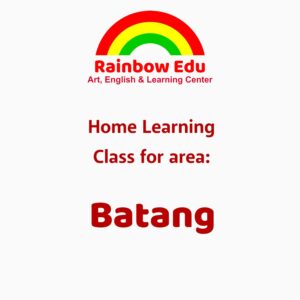 Rainbow Edu Home Learning - Batang